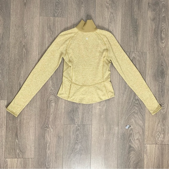 Lululemon Always Alert 1/2 Zip Pullover Sweater Jacket Heathered Grape Leaf - Picture 10 of 13